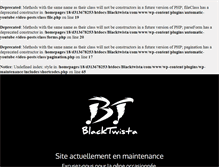 Tablet Screenshot of blacktwista.com